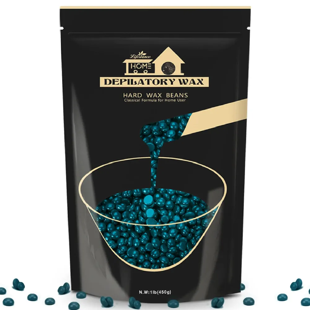 Lifestance Hard Wax Beads, 1lb, Jasmine, Sensitive Skin, for Face, Body, Legs, Brazilian Bikini Wax, Pearl Beads for Wax Warmers Lifestance Hard Wax Beads, 1lb, Jasmine, Sensitive Skin, for Face, Body, Legs, Brazilian Bikini Wax, Pearl Beads for Wax Warmers