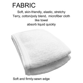 EUICAE Spa Headband Hair Wrap Sweat Headband Head Wrap Hair Towel Wrap Non-slip Stretchable Washable Makeup Headband for Face Wash Facial Treatment Sport Fits All White (White) EUICAE Spa Headband Hair Wrap Sweat Headband Head Wrap Hair Towel Wrap Non-slip Stretchable Washable Makeup Headband for Face Wash Facial Treatment Sport Fits All White (White)