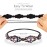 Teenitor Elastic Beaded Headbands, 5pcs Beads, Crystal Rhinestone for Women & Girls