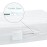 Zippered Crib Mattress Protector - Waterproof Crib Mattress Encasement, Breathable and Absorbent, 6 Sides Fully Encased Cover
