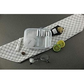 BEFORYOU 6 Pack Clear Toiletry Carry Pouch with Zipper Portable Plastic Waterproof Cosmetic Bag TSA Approved for Vacation Travel Bathroom and Organizing (White, Small) BEFORYOU 6 Pack Clear Toiletry Carry Pouch with Zipper Portable Plastic Waterproof Cosmetic Bag TSA Approved for Vacation Travel Bathroom and Organizing (White, Small)