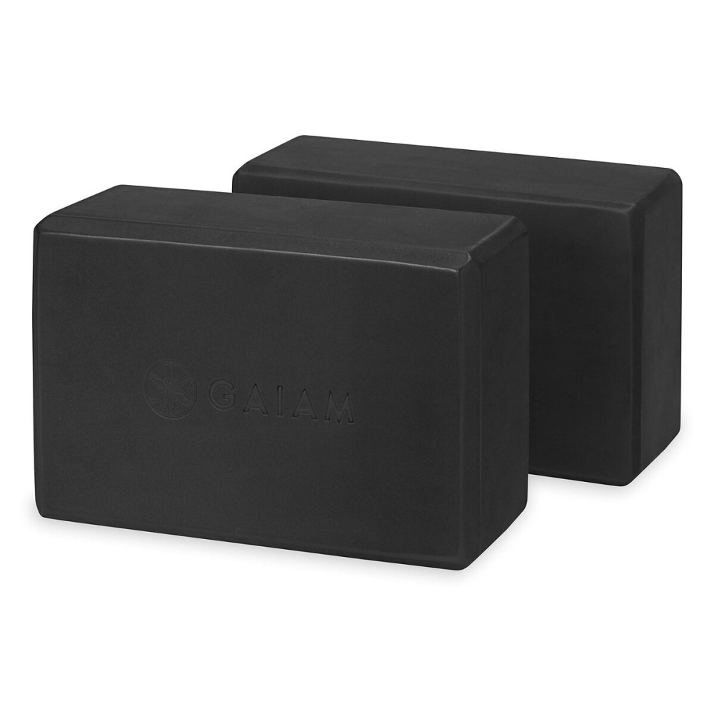 Gaiam Yoga Block - Supportive Latex-Free Eva Foam - Soft Non-Slip Surface with Beveled Edges for Yoga, Pilates, Meditation - Yoga Accessories for Stability, Balance, Deepen Stretches Gaiam Yoga Block - Supportive Latex-Free Eva Foam - Soft Non-Slip Surface with Beveled Edges for Yoga, Pilates, Meditation - Yoga Accessories for Stability, Balance, Deepen Stretches