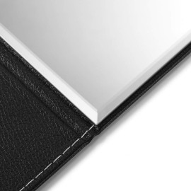 EFAILY Folding Travel Mirror, PU Portable Adjustable Rectangular Ultrathin Mirror, for Travel, Camping,Home (4.3W2.9L) EFAILY Folding Travel Mirror, PU Portable Adjustable Rectangular Ultrathin Mirror, for Travel, Camping,Home (4.3W2.9L)