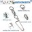 AMYSPORTS High Strength Fishing Snap Swivels - Ball Bearing Barrel Swivels, Stainless, Saltwater Corrosion Resistant - 25pcs, 31lbs