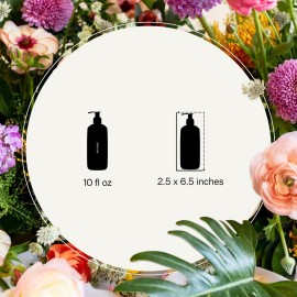 APOTHEKE Liquid Hand Soap, White Vetiver (10 Fl Oz) - Hydrating Hand Wash with Natural Coconut & Aloe Vera