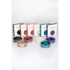 KARIZMA Kiss My Bass! 6X 10g Chunky Face Glitter, Hair, Eye and Body Glitter for Women and Men. Rave Glitter, Festival Accessories and Cosmetic Makeup. Loose Pots