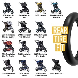 ZOZOZO BOB Stroller Tire Tube Replacement 16x1.75 Rear Inner Tube for Wayfinder, Alterrain, Revolution Flex/Pro/SE, Strides, Ironman & Duallie Joggers - Durable, Easy to Install & Leak-Resistant ZOZOZO BOB Stroller Tire Tube Replacement 16x1.75 Rear Inner Tube for Wayfinder, Alterrain, Revolution Flex/Pro/SE, Strides, Ironman & Duallie Joggers - Durable, Easy to Install & Leak-Resistant