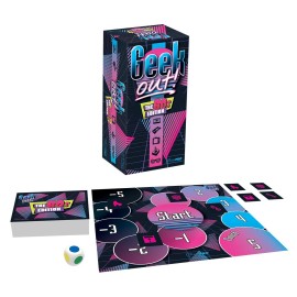 Geek Out! - 80\'s Edition, Pop Culture Party Game, Fun Bluffing Game for Adults, Family Friendly, Classic 80\'s Nostalgia, Social Game for 2+ Players