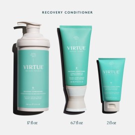 VIRTUE Recovery Conditioner with Keratin Hydrates, Softens, and Renews Damaged Hair, Sulfate Free, Color Safe VIRTUE Recovery Conditioner with Keratin Hydrates, Softens, and Renews Damaged Hair, Sulfate Free, Color Safe
