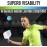 Franklin Sports X-26 Pickleballs - Indoor - 3 Pack - USAPA Approved - Blue