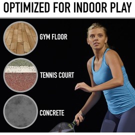 Franklin Sports X-26 Pickleballs - Indoor - 3 Pack - USAPA Approved - Blue Franklin Sports X-26 Pickleballs - Indoor - 3 Pack - USAPA Approved - Blue