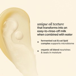 Cocokind Oil to Milk Face Wash, Oil Based Cleanser and Oil Makeup Remover - Cleansing Oil, Cleansing Milk and Cream Cleanser for Face