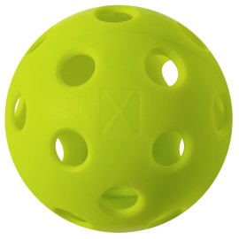Franklin Sports X-26 Indoor Pickleballs - Indoor Court Pickleball Balls - USA Pickleball (USAPA) Approved Tournament Pickleballs - 3 Pack Inside Pickleballs - Lime Green, 3 Count (Pack of 1)