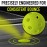 Franklin Sports X-26 Indoor Pickleballs - Indoor Court Pickleball Balls - USA Pickleball (USAPA) Approved Tournament Pickleballs - 3 Pack Inside Pickleballs - Lime Green, 3 Count (Pack of 1)