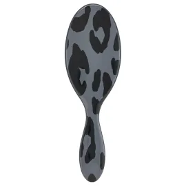 Wet Brush Original Detangler Hair Brush, Dark Gray Leopard (Safari), Ultra-Soft IntelliFlex Bristles, Detangling Bristles Glide Through Tangles (Wet & Dry Hair), Women & Men