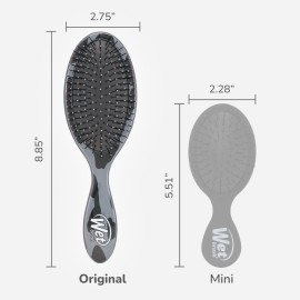 Wet Brush Original Detangler Hair Brush, Dark Gray Leopard (Safari), Ultra-Soft IntelliFlex Bristles, Detangling Bristles Glide Through Tangles (Wet & Dry Hair), Women & Men Wet Brush Original Detangler Hair Brush, Dark Gray Leopard (Safari), Ultra-Soft IntelliFlex Bristles, Detangling Bristles Glide Through Tangles (Wet & Dry Hair), Women & Men