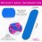 KISEER Mini Nail Files Bulk, 100 Pcs Disposable Double Sided Emery Boards Travel Size for Men, Women, Kids (2 Inch)