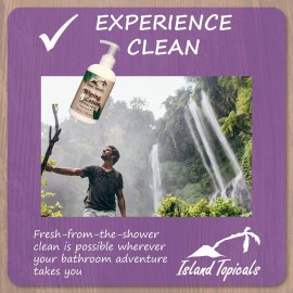 Island Topicals Wiping Lotion | Experience Clean | The Cleaner Way to use Toilet Paper | 8 Fl Oz Bottle (Unscented) Island Topicals Wiping Lotion | Experience Clean | The Cleaner Way to use Toilet Paper | 8 Fl Oz Bottle (Unscented)