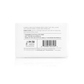 MARLOWE. No. 105 Bar Soap for Men 7 oz, Moisturizing Body Soap, Nourishing & Refreshing with Natural Extracts, Shea Butter, Olive Oil & Green Tea Extracts, Fresh Woodsy Scent