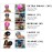 Happy Mane Silicone Swim Cap for Braids and Dreadlocks - Keeps Your Hair Dry While Swimming and Bathing Long Hair, Extensions, and Curly Hair - Large Shower Cap for Women, Men, Kids (Black, Small)
