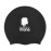 Happy Mane Silicone Swim Cap for Braids and Dreadlocks - Keeps Your Hair Dry While Swimming and Bathing Long Hair, Extensions, and Curly Hair - Large Shower Cap for Women, Men, Kids (Black, Small)