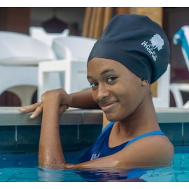 Happy Mane Silicone Swim Cap for Braids and Dreadlocks - Keeps Your Hair Dry While Swimming and Bathing Long Hair, Extensions, and Curly Hair - Large Shower Cap for Women, Men, Kids (Black, Small) Happy Mane Silicone Swim Cap for Braids and Dreadlocks - Keeps Your Hair Dry While Swimming and Bathing Long Hair, Extensions, and Curly Hair - Large Shower Cap for Women, Men, Kids (Black, Small)