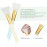 Plazuria Face Mask Mixing Bowl Set, 5 in 1 DIY Facemask Mixing Tool Kit with Facial Mask Bowl Stick Spatula Silicone Face Mask Brush & Premium Soft Face Brushes
