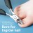 Toe Nail Clipper for Ingrown or Thick Toenails,Toenails Trimmer and Professional Toenail Nipper for Seniors with Stainless Steel Surper Sharp Blades Soft Handle