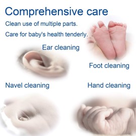 Baby Cotton Swabs, Paper Sticks Cotton Buds for Baby Ear Nose Clean-200Pcs(Spiral and Pointed) Baby Cotton Swabs, Paper Sticks Cotton Buds for Baby Ear Nose Clean-200Pcs(Spiral and Pointed)