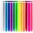26 Packs Colored Hair Extensions 20Inch Straight Multi-Colors Party Highlights Clip In Hair Extension Synthetic Rainbow Hairpieces for Girls Kids Gift(13 colored)