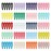 Hair Clips, ECADY (100-Pack 20 Colors) Non-Slip Snap Barrettes for Girls, Women, Kids - 2 Inch