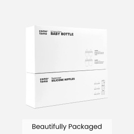 Comotomo Baby Bottle Bundle, Green, (7 Piece Set) Comotomo Baby Bottle Bundle, Green, (7 Piece Set)