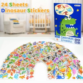 BEESTECH 24 Sheets Dinosaur Stickers 450+ for Kids Boys Girls Toddlers, Teacher Reward Stickers, Potty Chart Training, Dinosaur Party Favor Supplies, Goody Bag StuffersPinata Filler BEESTECH 24 Sheets Dinosaur Stickers 450+ for Kids Boys Girls Toddlers, Teacher Reward Stickers, Potty Chart Training, Dinosaur Party Favor Supplies, Goody Bag StuffersPinata Filler