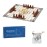 Hnefatafl - The Viking Game - Authentic National Museums Scotland Version | Includes Uniquely Designed Cotton Drawstring Pouch/Bag for Playing Pieces