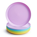 Munchkin Multi Baby and Toddler Plates, 8 Count (Pack of 1)