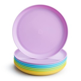 Munchkin Multi Baby and Toddler Plates, 8 Count (Pack of 1) Munchkin Multi Baby and Toddler Plates, 8 Count (Pack of 1)