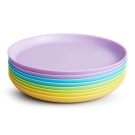 Munchkin Multi Baby and Toddler Plates, 8 Count (Pack of 1) Munchkin Multi Baby and Toddler Plates, 8 Count (Pack of 1)