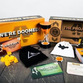 We\'re Doomed! - Apocalypse Survival Board Game - Cooperative Strategy for 4-10 Players - 15-Minute Race to Escape - Ideal for Competitive Game Nights & Group Gatherings We\'re Doomed! - Apocalypse Survival Board Game - Cooperative Strategy for 4-10 Players - 15-Minute Race to Escape - Ideal for Competitive Game Nights & Group Gatherings
