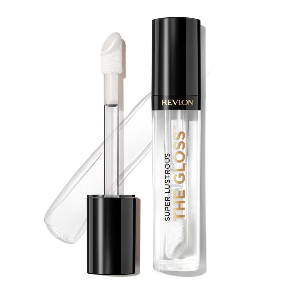 Revlon Super Lustrous Lip Gloss, Non-Sticky, Hydrating, High Shine Finish, 200 Crystal Clear, 0.13 oz Revlon Super Lustrous Lip Gloss, Non-Sticky, Hydrating, High Shine Finish, 200 Crystal Clear, 0.13 oz