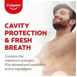 Colgate Sensitive Everyday Protection Toothpaste, Combo Pack of 160g (80g X 2), Specifically Developed for Sensitive Teeth & Healthy Gums, Colgate Toothpaste for Prevention of Cavities & Plaque