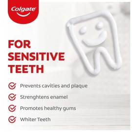 Colgate Sensitive Everyday Protection Toothpaste, Combo Pack of 160g (80g X 2), Specifically Developed for Sensitive Teeth & Healthy Gums, Colgate Toothpaste for Prevention of Cavities & Plaque