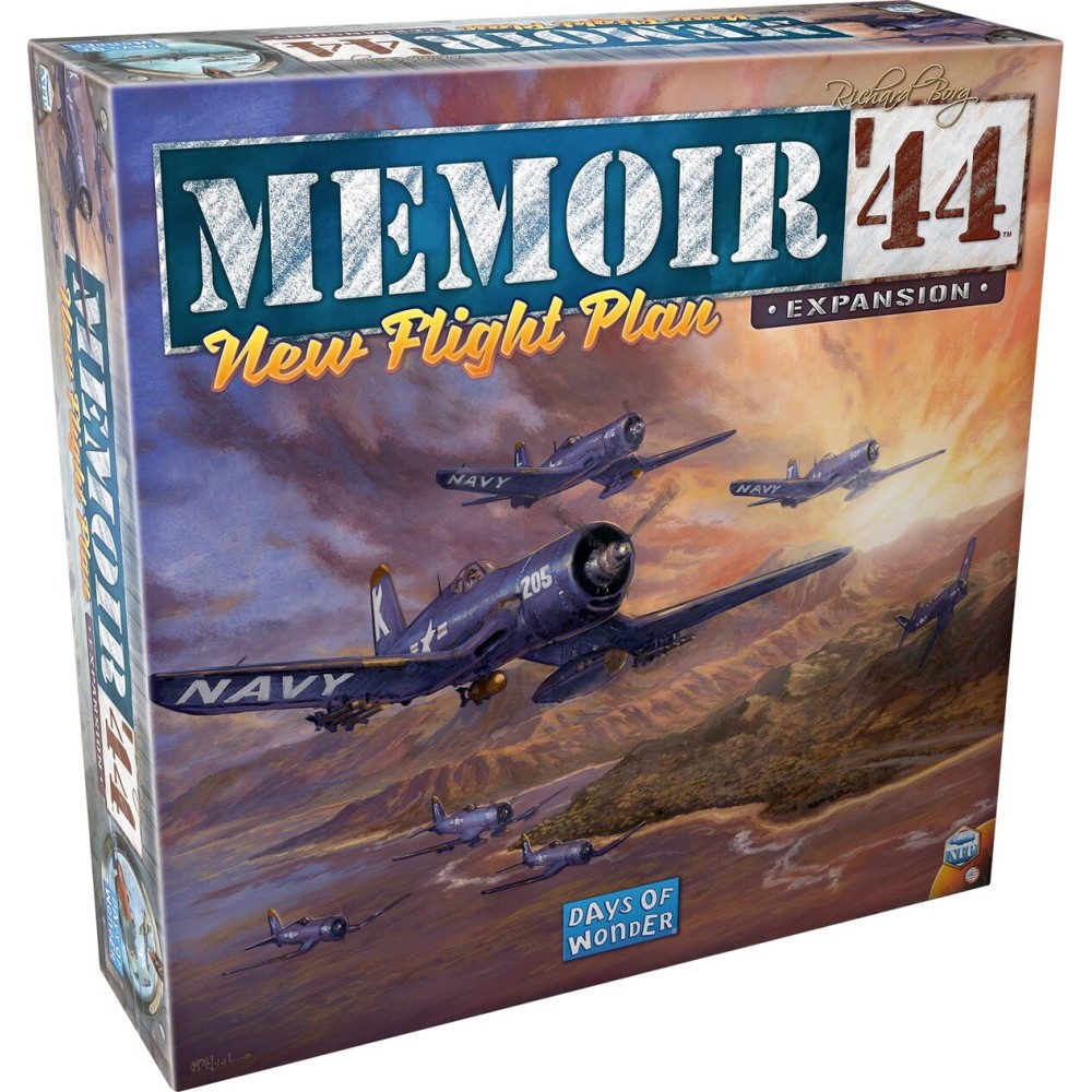 Memoir \'44 New Flight Plan Board Game EXPANSION - Take to the Skies with This Thrilling WWII Air Combat! Strategy Game for Kids & Adults, Ages 8+, 2 Players, 30-60 Min Playtime, Made by Days of Wonder Memoir \'44 New Flight Plan Board Game EXPANSION - Take to the Skies with This Thrilling WWII Air Combat! Strategy Game for Kids & Adults, Ages 8+, 2 Players, 30-60 Min Playtime, Made by Days of Wonder