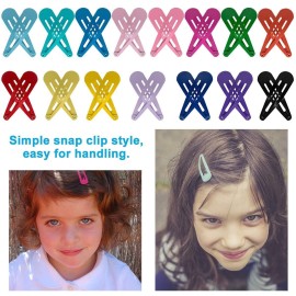 BetyBedy 60 Pcs Hair Barrettes, Non-Slip Hair Clips, 2 Inch Metal Hairpins Accessories for Toddlers, Girls, Kids, Teens, Women (15 Assorted Colors) BetyBedy 60 Pcs Hair Barrettes, Non-Slip Hair Clips, 2 Inch Metal Hairpins Accessories for Toddlers, Girls, Kids, Teens, Women (15 Assorted Colors)