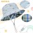 Durio Baby Sun Hat Sun Protection Baby Hats Double Sides Toddler Sun Hats Cap Summer Beach UPF 50+
