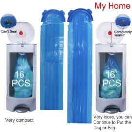 Diaper Pail Refill Bags, 1088 Counts, 34 Bags, Fully Compatible with Arm&Hammer Disposal System Diaper Pail Refill Bags, 1088 Counts, 34 Bags, Fully Compatible with Arm&Hammer Disposal System