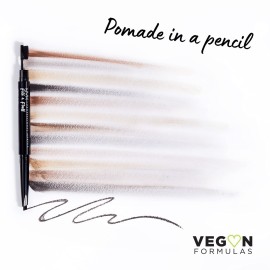 NYX PROFESSIONAL MAKEUP Fill & Fluff Eyebrow Pomade Pencil, Black NYX PROFESSIONAL MAKEUP Fill & Fluff Eyebrow Pomade Pencil, Black