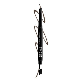 NYX PROFESSIONAL MAKEUP Fill & Fluff Eyebrow Pomade Pencil, Ash Brown NYX PROFESSIONAL MAKEUP Fill & Fluff Eyebrow Pomade Pencil, Ash Brown