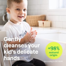 ATTITUDE Foaming Hand Soap for Kids, EWG Verified, Dermatologically Tested, Plant- and Mineral-Based Ingredients, Vegan, Vanilla & Pear, 10 Fl Oz ATTITUDE Foaming Hand Soap for Kids, EWG Verified, Dermatologically Tested, Plant- and Mineral-Based Ingredients, Vegan, Vanilla & Pear, 10 Fl Oz