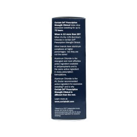 Certain Dri Prescription Strength Clinical Antiperspirant Roll-On, Hyperhidrosis Treatment for Men & Women, Long-Lasting 72hr Protection, Effective Sweat Control, Fragrance Free, 1.2 Fl oz, 3 Pack Certain Dri Prescription Strength Clinical Antiperspirant Roll-On, Hyperhidrosis Treatment for Men & Women, Long-Lasting 72hr Protection, Effective Sweat Control, Fragrance Free, 1.2 Fl oz, 3 Pack