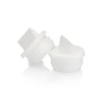 Motif Medical Replacement Breast Pump Valve for Motif Luna Breast Pump - Easy-to-Attach Breast Pump Duckbill Valves - Portable Motif Luna Pump Parts (2 Valves Included)